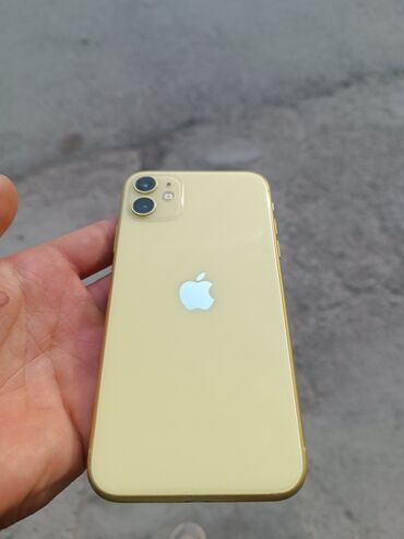 айфон 8 цена в бишкеке в цуме бу: IPhone 11, Колдонулган, 64 ГБ, Сары, 100 %