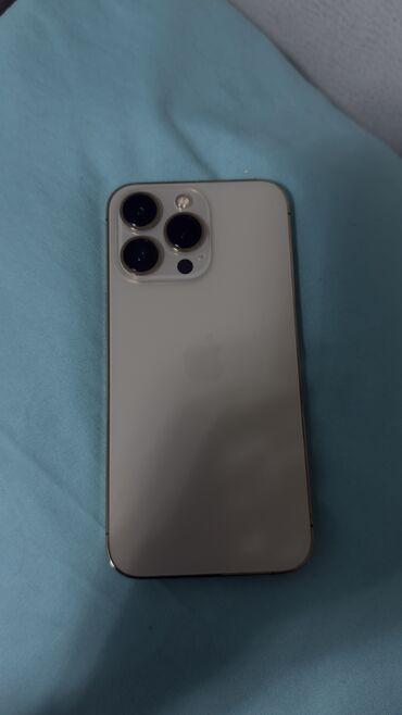 дополнительный монитор: IPhone 13 Pro, Колдонулган, 256 ГБ, Алтын, Кабель, Куту, 79 %