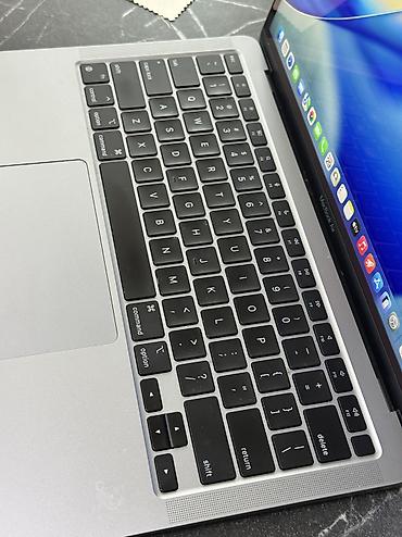 macbook air 11: Для программирования, Б/у, Apple M1, ОЗУ, RAM: 8 ГБ, В рассрочку — 9