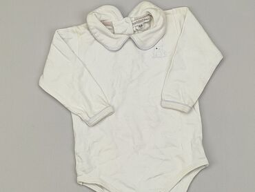 białe body niemowlęce z falbanką: Body, 3-6 months, 
condition - Fair