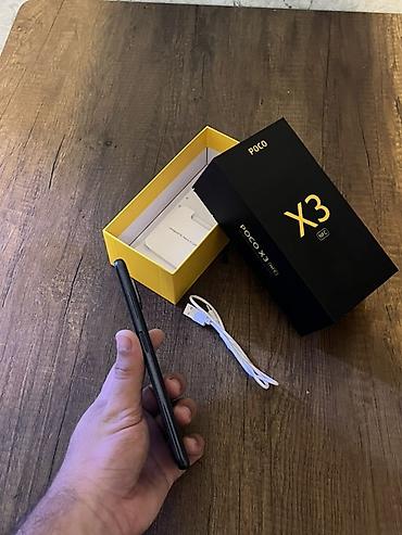 kt 8 max: Poco X3 NFC, 128 GB, rəng - Qara, Barmaq izi — 3