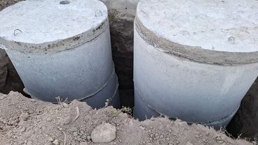 Железобетонные (ЖБИ) кольца для септика: Железобетонное (ЖБИ) кольцо для септика Размер: 110 x 90 x 8 см, Бесплатная установка, В розницу — 13
