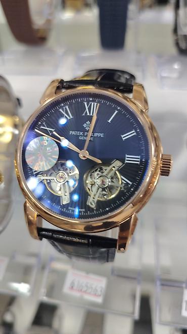 zarya saat: Patek Philippe üslubunda kişi qol saatı - Korpus rəngləri: qızılı — 2