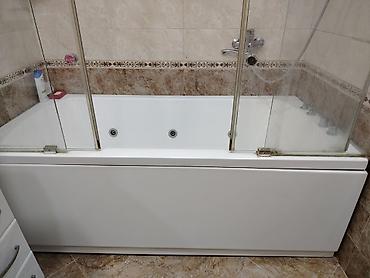 caqquzi: Hidromassajlı vanna – şüşə sürgülü kabina ilə - Akril materialdan — 4