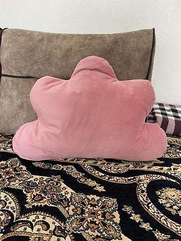 divan üçün parcalar: Uşaq üçün hörgü bamperi və dekor yastığı dəsti - Dəst: 1 ədəd qalın — 3