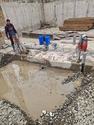 Beton işləri: Beton kəsmə–deşmə xidməti - Dəmirsiz və armaturlu betonun kəsilməsi — 2