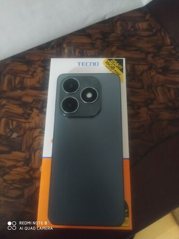 Tecno: Tecno Spark 20, 256 GB, Zəmanət