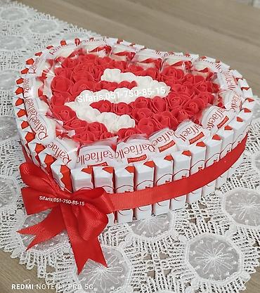 herf xoncalar: Kinder buketleri,sebetleri sifarisle hazirlanir.Istenilen bas herfle — 3
