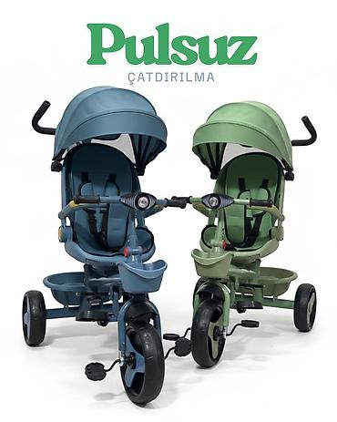 Velosipedlər: 🚲 Yeni Nəsil 3 Təkərli Uşaq Velosipedi – Premium Funksiyalar! 🔥 Bu — 7