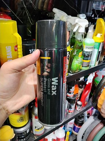 воск для машины: Аэрозольный воск для автомобиля SANTO – Gloss and Protect Super — 1