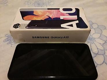 telefon samsung a10: Samsung Galaxy A10, 32 GB, rəng - Qara, İki sim kartlı — 6