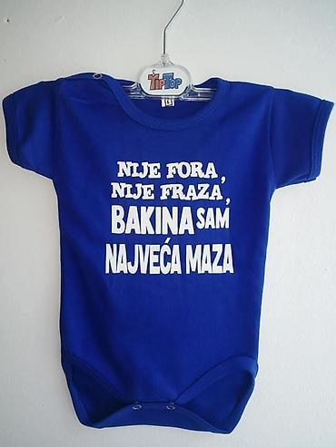 Bodiji i zeke za bebe: Mere 56-62 dvobroj do 3 meseci 68 do 5 meseci 74 do 9 meseci 80 do — 10