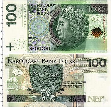 Купюра 100 польских злотых (Narodowy Bank Polski). В наличии: ✅ at lalafo.kg Купюра 100 польских злотых (Narodowy Bank Polski). В наличии: ✅