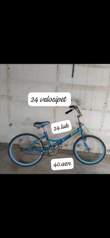 elektron velosibet: İşlənmiş İki təkərli Uşaq velosipedi Start, 24"