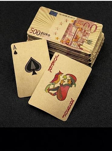 Спорт и отдых: Игральные карты в золотом исполнении 500€🔥 - Полная колода — 1