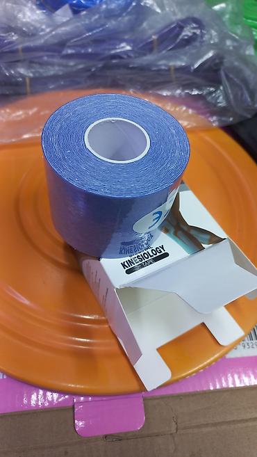 Кинезиологический тейп (Kinesiology Tape) — спортивный эластичный тейп at lalafo.kg Кинезиологический тейп (Kinesiology Tape) — спортивный эластичный тейп