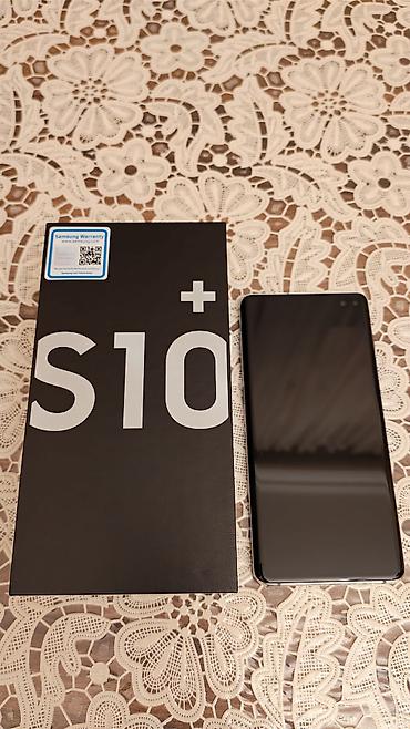 telefon note 10: Samsung Galaxy S10 Plus, 128 ГБ, цвет - Белый, Сенсорный, Отпечаток пальца, Беспроводная зарядка — 2