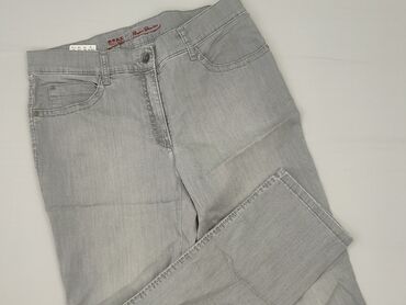 czarne spodnie damskie stradivarius: BRAX, Jeansy damskie, rozmiar XL