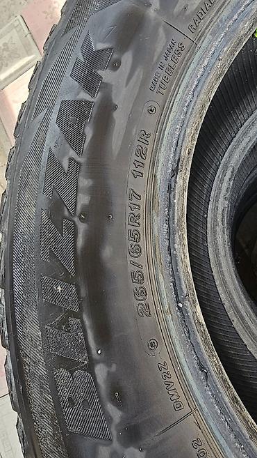 g comp: Шины 265 / 65 / R 17, Зима, Б/у, Внедорожные (АТ/МТ), Япония, Bridgestone — 2