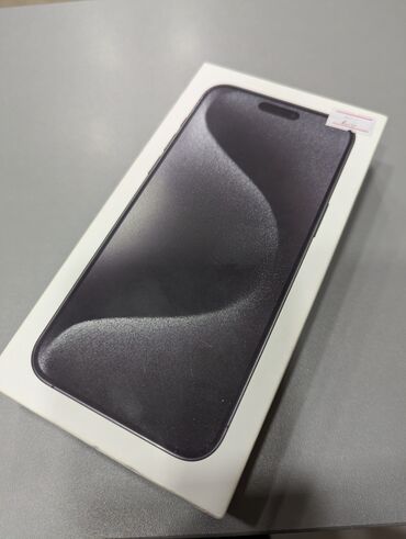 рассрочка айфон: IPhone 16 Pro Max, Жаңы, 256 ГБ, Кара