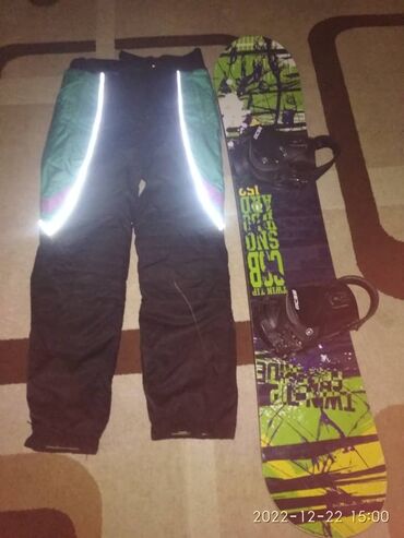 Сноуборды: Фристайл, С креплениями, Б/у — 2