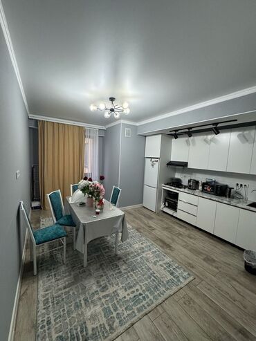 1 комнатная квартира бишкек продажа: 1 комната, 55 м², Элитка, 4 этаж, Евроремонт