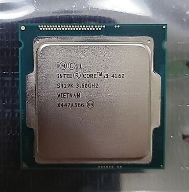 lga1150: Prosessor Intel Core i3 i3-4160, 3-4 GHz, 2 nüvə, İşlənmiş — 1