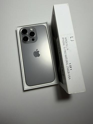 iphone airpods: IPhone 15 Pro, 256 GB, Natural Titanium, Face ID — 2