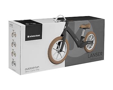 ps bluza: KIKKA BOO Balance bike LANSER black – balans bicikl bez pedala Kikka — 8