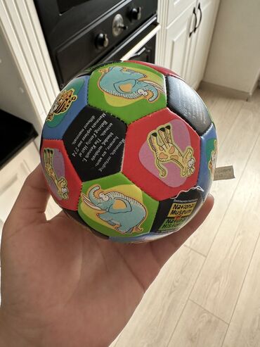 футболный мячи: Мячик для обучения английского и животных для детей Развивающие