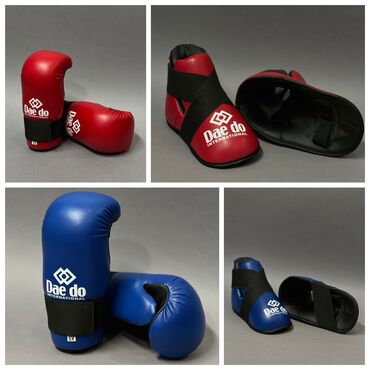 Спортивная форма: Футы перчатки для таэквондо ITF GTF и кикбоксинга Размеры XS S M