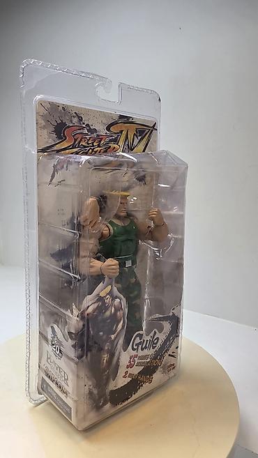 соив пантери: Коллекционная фигурка Guile из Street Fighter IV (NECA, серия Player — 6