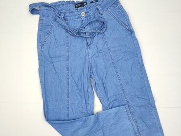 Material trousers for women, size S (EU 36)