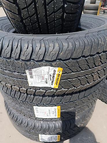 diski 15: Dunlop Grandtrek AT20 avtomobil təkəri. - Ölçü: 26.565 R17 - — 2