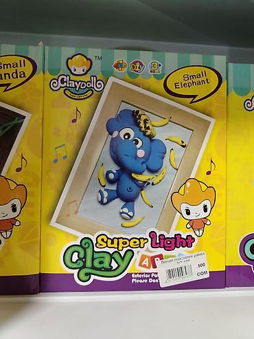 скульптурный пластилин: Набор для детского творчества Claydoll Super Light Clay — «Small — 1