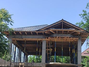 Кровля крыши: Кровельные работы под ключ - Проектирование и монтаж стропильной — 44