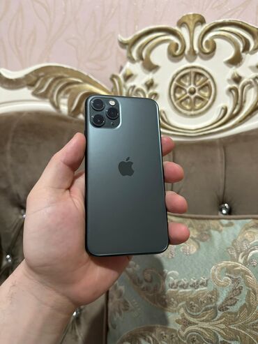 бу 11 iphone: IPhone 11 Pro, 256 ГБ, Matte Midnight Green