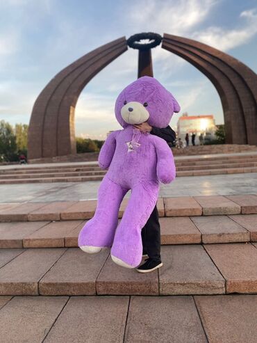 мягкая игрушка медвежонок: 🐻Мишки 160см(широкие) в наличии 🚁Доставка по всему Кыргызстану!