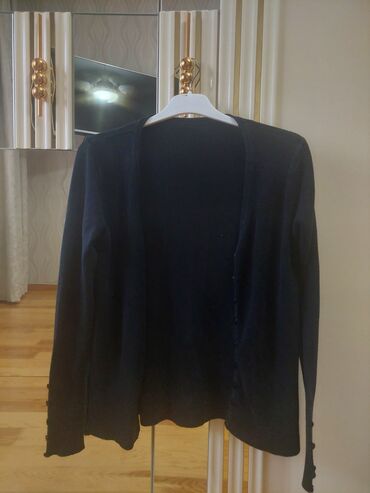 jaket toxumaq: Sviter, M (EU 38), rəng - Qara