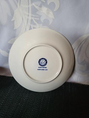 Kuhinjski setovi: Solje nove iz 80ih.god.rucno oslikane pa glazirane Blue Elephant — 11
