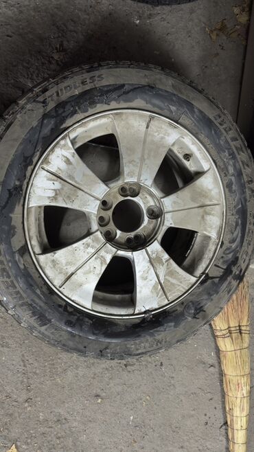 хендай гетц диски: Дөңгөлөктөр монтажда 215 / 60 / R 16, Кыш, Колдонулган, 1 даана, Жеңил унаалар, Куйма, тешиктери - 5