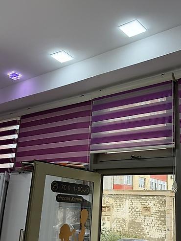 tavan üçün taxta: Zebra jalüz pərdə – bənövşəyi/çəhrayı zolaqlı dizayn - Növ: Zebra — 2