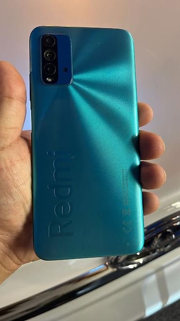 honor x9b adapter: Redmi 9T, 64 GB, rəng - Mavi, Barmaq izi — 2