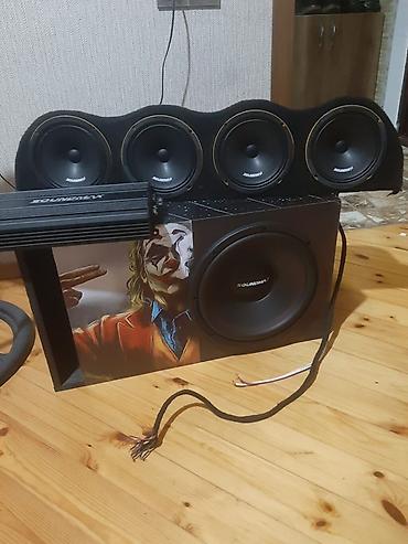 sony ses guclendirici: Soundmax avtomobil audio dəsti - 1 ədəd Soundmax sabvufer qutuda — 2