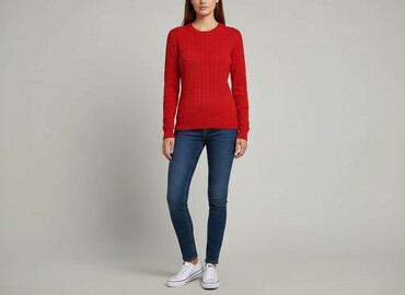 Swetry: Gina Tricot, Sweter damski, rozmiar M