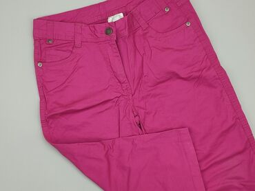 sukienka letnia rozowa: Material trousers, 12 years, 146/152, condition - Good