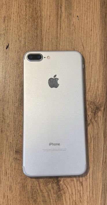 Apple iPhone: IPhone 7 Plus, 32 GB, Gümüşü, Barmaq izi