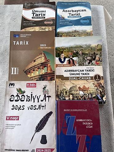 Təhsil və hazırlaşma üçün kitablar dəsti Dəstə daxildir: - Ümumi