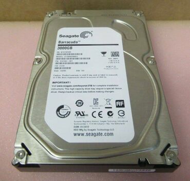 dvd disklər: Внутренний Жёсткий диск (HDD) Hitachi, 4 ТБ, 7200 RPM, 3.5", Б/у