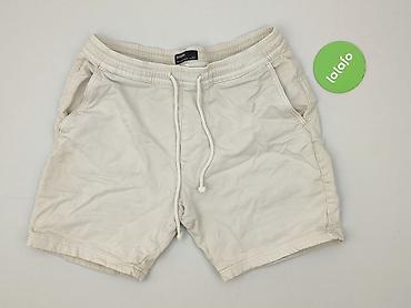 pull bear asos kremowe spodnie: Bershka, Szorty dla mężczyzn, rozmiar L — 3